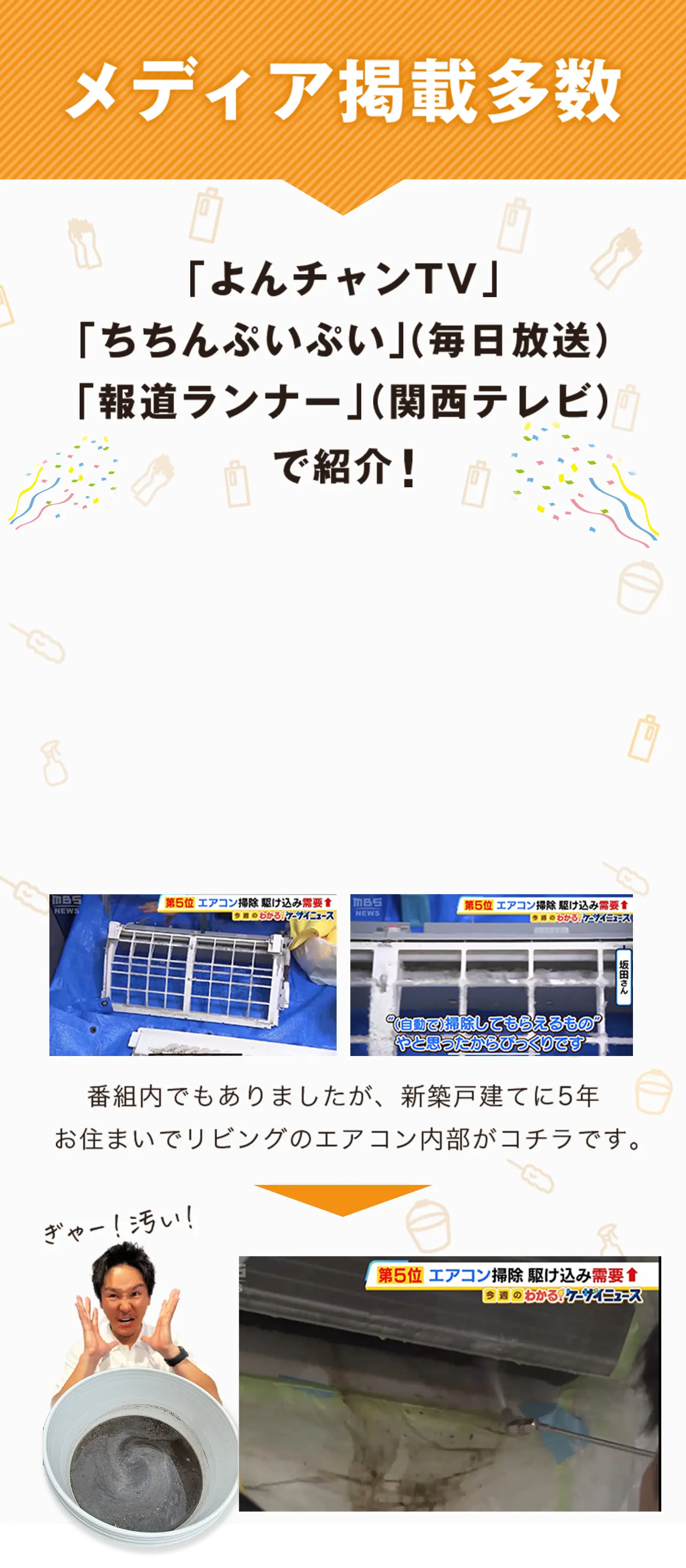 よんチャンTV、ちちんぷいぷい、報道ランナーで紹介！